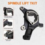 3" Lift Spindles for Chevy Silverado GMC Sierra Suspension Leveling Kit - Image 2