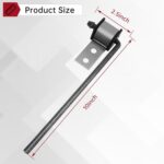 LCGP Heavy Duty 3/8" Exhaust Hanger Brackets 10" Long 4 Pack - Image 2