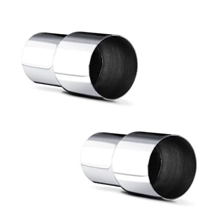2PCS Universal 2" ID to 2.5" ID Exhaust Pipe Adapter Connector Reducer 304 Stainless Steel 2 Inch to 2.5 Inch 2” ID to 2 1/2” ID kit