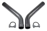 Flowmaster Super 40 Dual 2.5" Cat-Back Exhaust Kit Corner Exit - Image 3