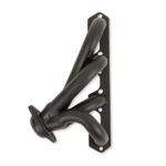 Black Painted Shorty Headers for Chevy LS Engines - High-Performance Exhaust Upgrade - Image 3