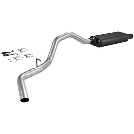 Flowmaster 17229 Force II Cat-Back Exhaust Kit 3 Inch Aluminized Steel Single Side Outlet Compatible with 1999-2004 Ford F-250 F-350 Super Duty V8 or V10 2/4WD all wheelbases