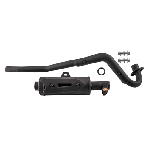 Kemblawolf 28mm 1.1" ATV Quad Exhaust Pipe with Muffler for Kemblawolf 28mm 1.1" ATV Quad Exhaust Pipe with Muffler for ATV UTV Go Kart Drift Trike Quad Buggy 4 Wheeler Dirt Pit Bike Coolster Apollo Taotao Kazuma Roketa 50cc 70cc 90cc 110cc 125cc 140cc