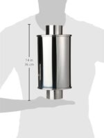 High-Flow 3" Ultra-Quiet Exhaust Resonator for Performance Vehicles - Image 5