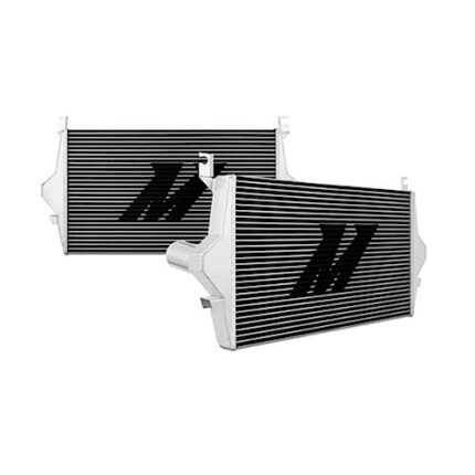 Mishimoto MMINT-F2D-99 Performance Intercooler Compatible With Ford 7.3 Powerstroke 1999-2003 Silver