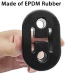 YOGEIER 2PC Universal Exhaust Hanger 11mm Muffler Mount Rubber Bushing - Image 3
