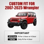 Aierxuan Jeep Wrangler Seat Covers: Waterproof Leather Custom Fit 2007-25 - Image 6