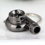 Chrome Turbocharger Keychain: Whistle Sound Polished Gunmetal Turbocharged Key Ring - Image 7