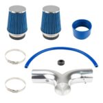 Suride Cold Air Intake Kit Blue 2002-2007 Ram 1500 Heat Shield - Image 5