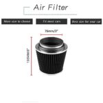 Universal Cold Air Intake Kit: High-Flow Aluminum Induction Pipe & Performance Filter - Image 2