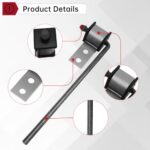 LCGP Heavy Duty 3/8" Exhaust Hanger Brackets 10" Long 4 Pack - Image 4