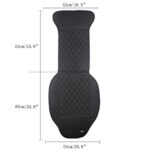 Black Panther Luxury Car Seat Covers | Universal Fit Anti-Slip Diamond Pattern - Image 5