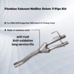 Ram 1500 Stainless Steel Exhaust Muffler Kit 3" Inlet 2009-2018 - Image 2