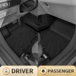 Kia Carnival 8-Seater Floor Mats 2022-2025 Full Set TPE All-Weather Liner - Image 2