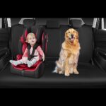 Waterproof Neoprene Car Seat Covers Universal Fit Full Set Black - Image 7
