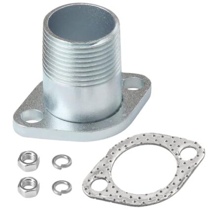 1" Threaded Exha-ust Flange Compatible With Predator 301 340 390 22hp 670 Generator Buggy, Also Fits Ho-nda GX270, GX340, GX390