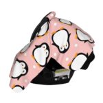 Cute Penguin Baby Car Seat Cover | Breathable Cotton Infant Stroller Shade - Image 3