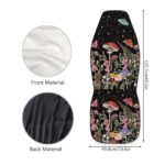 Nature-Inspired Mushroom Car Seat Covers - Universal Fit Front Seats Woodland Style - Image 7