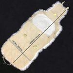 Soft Pink Faux Sheepskin Car Seat Cover | Universal Fit Plush Wool Cushion - Image 5