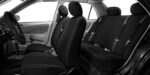 Premium Black Universal Seat Covers | 3 Row 8 Seater Airbag Compatible Car Protector - Image 2