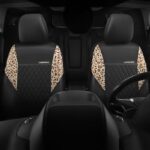 Leopard Print Car Seat Covers | Universal Waterproof Leather Luxury Sedan SUV Truck - Image 6