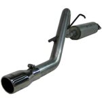 MBRP S5510AL Aluminized Single Side Cat Back Exhaust System