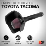 K&N Cold Air Intake Kit for 2016-2023 Toyota Tacoma 63-9039 - Image 2