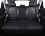 Nissan Rogue Seat Covers 2014-2020 Custom Fit Full Set Black Leather Interior - Image 2