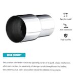 2PC 2" to 2.5" Exhaust Pipe Adapter 304 Stainless Steel Kit - Image 2