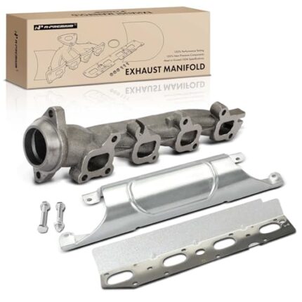 A-Premium Right Engine Exhaust Manifold Kit W/Gasket & Bolts & Nuts [5.7L 6.4L] Compatible with Ram 1500 2013-2018, 2500 2014-2021, 3500 2013-2020, 1500 Classic 2019-2024