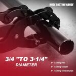 Exhaust Pipe Cutter Tool 3/4-3.25" Muffler Tailpipe Chain Cutter - Image 5