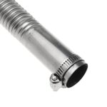 100cm Heater Exhaust Pipe Hose with Clamps for Generator Gas Vent - Image 9