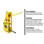 3rd Gen Hydraulic Tubing Bender 1.75in Round Pipe Roll Cage Die - Image 7