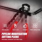 Exhaust Pipe Cutter Tool 3/4-3.25" Muffler Tailpipe Chain Cutter - Image 2
