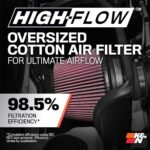 K&N Cold Air Intake Kit for 2016-2023 Toyota Tacoma 63-9039 - Image 5