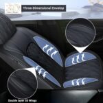Mazda CX-5 Leather Seat Covers 2013-2025 Waterproof Full Set Black 5-Seat - Image 5