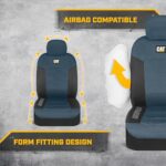 CAT MeshFlex Car Seat Covers: Front Seats, Airbag Safe, SUV & Truck Protection - Image 4