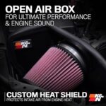 K&N Cold Air Intake 2024 Toyota Tacoma 2.4L Turbo Performance - Image 6