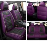 car seat covers in purple