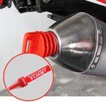 Universal Exhaust Wash Plug 0.8-2.2" Red | Dirt Bike ATV Motorcycle Silencer - Image 5