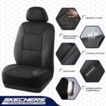 Skechers Memory Foam Car Seat Covers - Breathable Mesh, Comfort & Protection, Universal Fit - Image 4