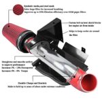 Cold Air Intake Kit for Chevy Silverado GMC V8 1999-2006 | Performance Silver Tube - Image 2