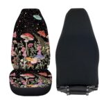 Nature-Inspired Mushroom Car Seat Covers - Universal Fit Front Seats Woodland Style - Image 6