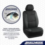 Skechers Memory Foam Car Seat Covers - Breathable Mesh, Comfort & Protection, Universal Fit - Image 5