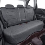 Custom Gray Seat Covers for Hyundai Santa Fe 2019-2023 Full Set - Image 6