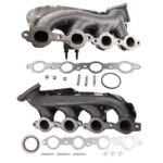 MOSTPLUS 674-522 Left + 674-732 Right Exhaust Manifold Catalytic Converter Compatible for Chevy Silverado Tahoe GMC Sierra 1500 Yukon XL(Set of 2)