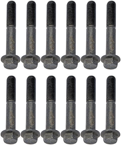 Dorman 03417B Install kit for mounting exhaust manifold to engine includes 12 -10X1.50mm bolts Compatible with Select Dodge / Ram Models