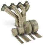 Titanium Exhaust Heat Wrap 2" x 25' - High Temp Lava Rock Shield for Headers & Pipes - Image 3