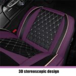 Luxe Waterproof Purple Car Seat Covers - Universal Fit SUV Truck Protection - Image 4
