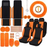 car seat covers orange